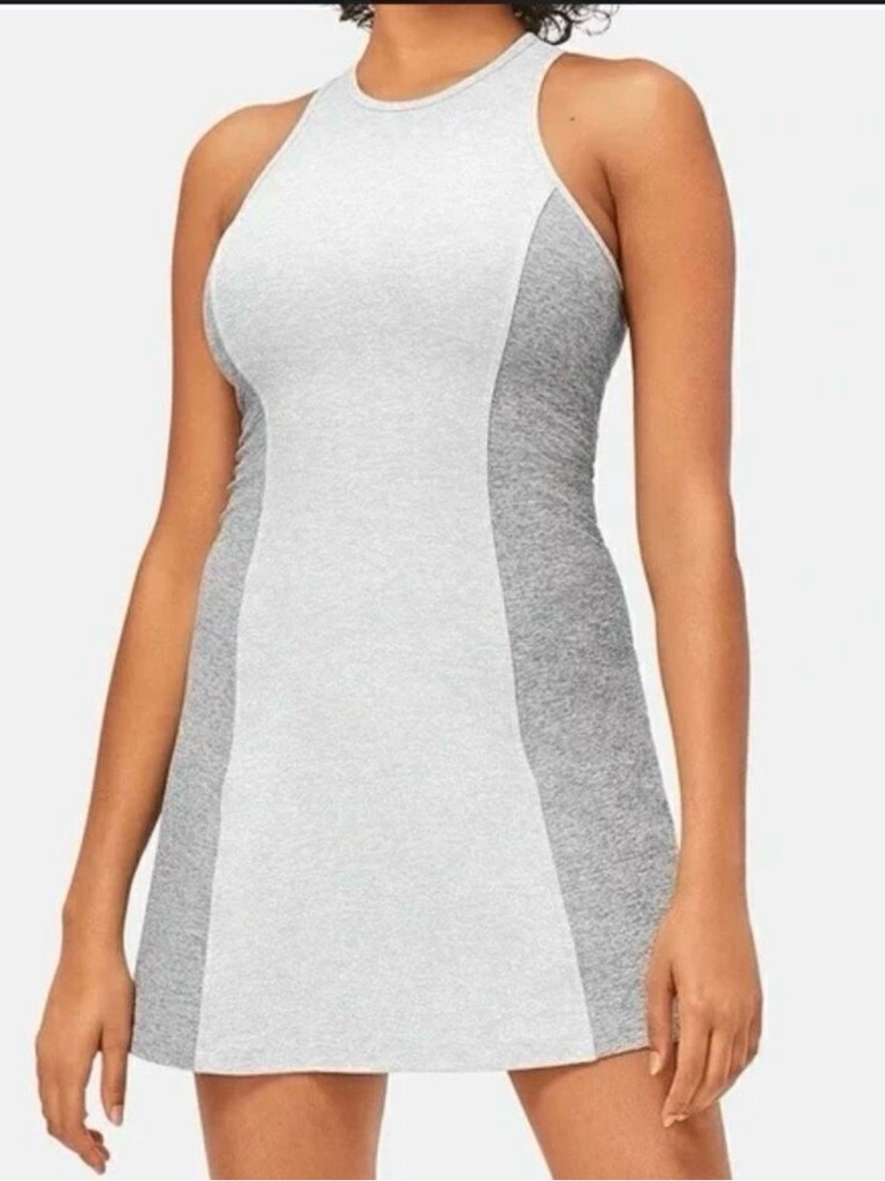Outdoor Voices Athena Athletic Tennis Dress Grey Workout Exercise Sz XS